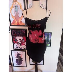 Vera's Eyecandy The Cure Spaghetti Strap Dress Sz S